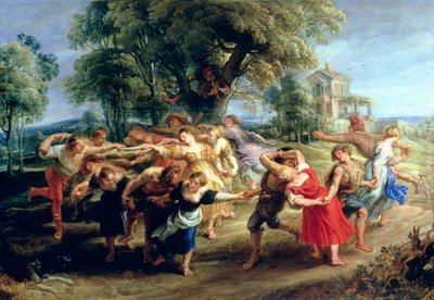 A Peasant Dance by Peter Paul Rubens